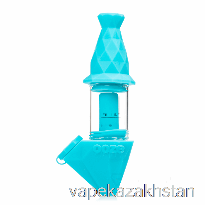 Vape Smoke Ooze Bectar Silicone Bubbler Aqua Teal (Teal)